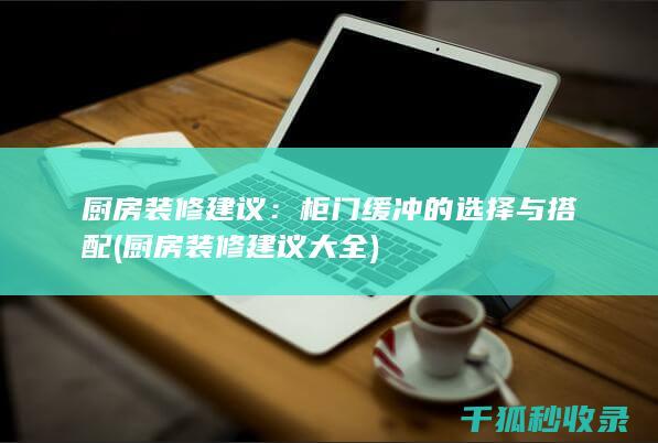 厨房装修建议：柜门缓冲的选择与搭配 (厨房装修建议大全)