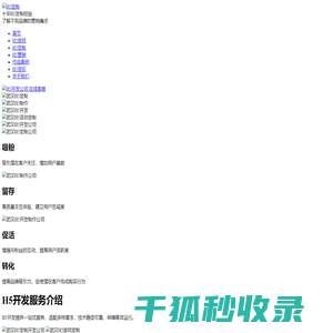 武汉H5开发